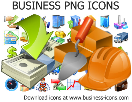 Business PNG Icons screen shot