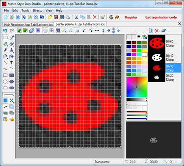 W8 MS Icon Studio screenshot